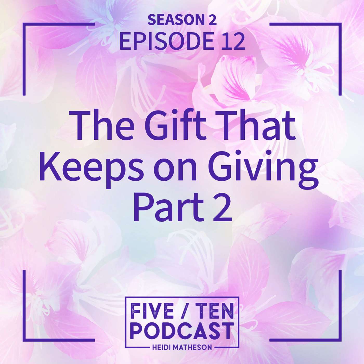 Five/Ten Podcast with Heidi Matheson